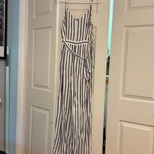 American Eagle Outfitters Black and White Striped Garment